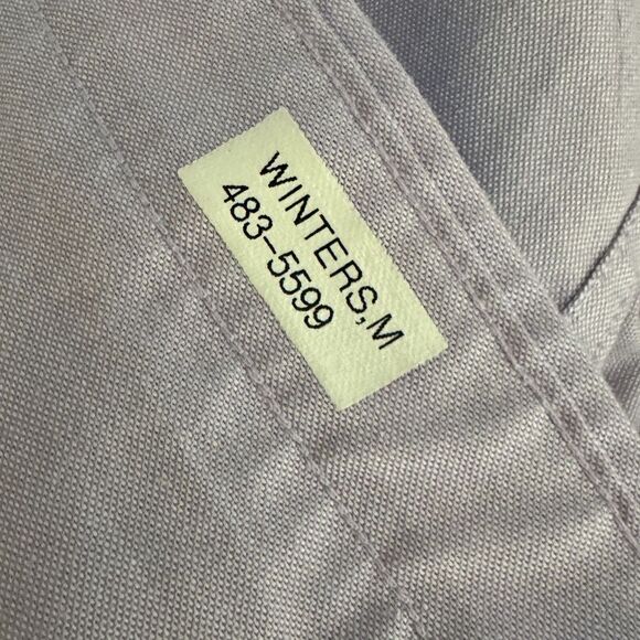 Lauren Ralph Lauren Mens Dress Shirt Top Cotton Purple 16.5 34 35 bv - Picture 5 of 6